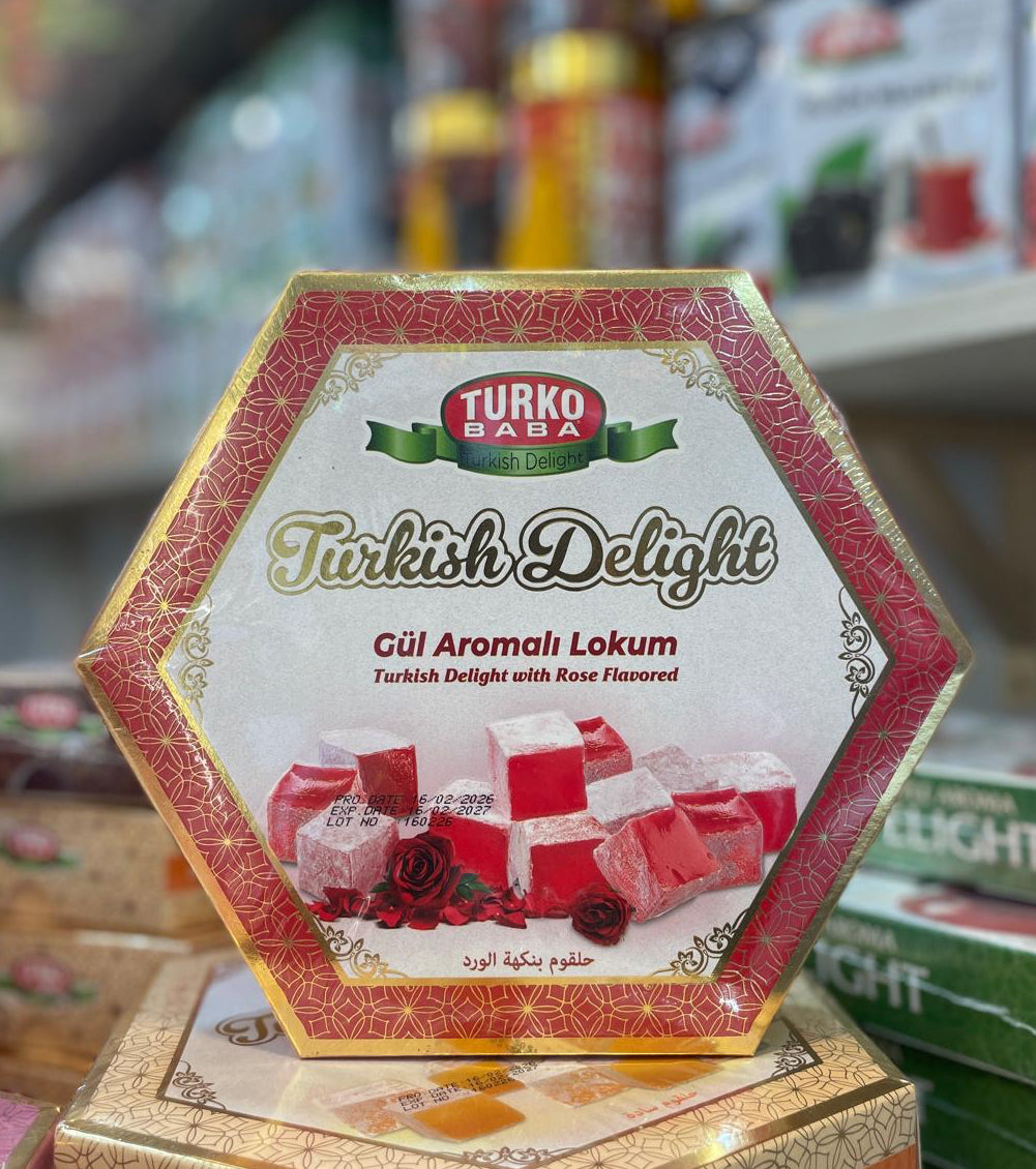 Turkish Delights with Rose flavoured