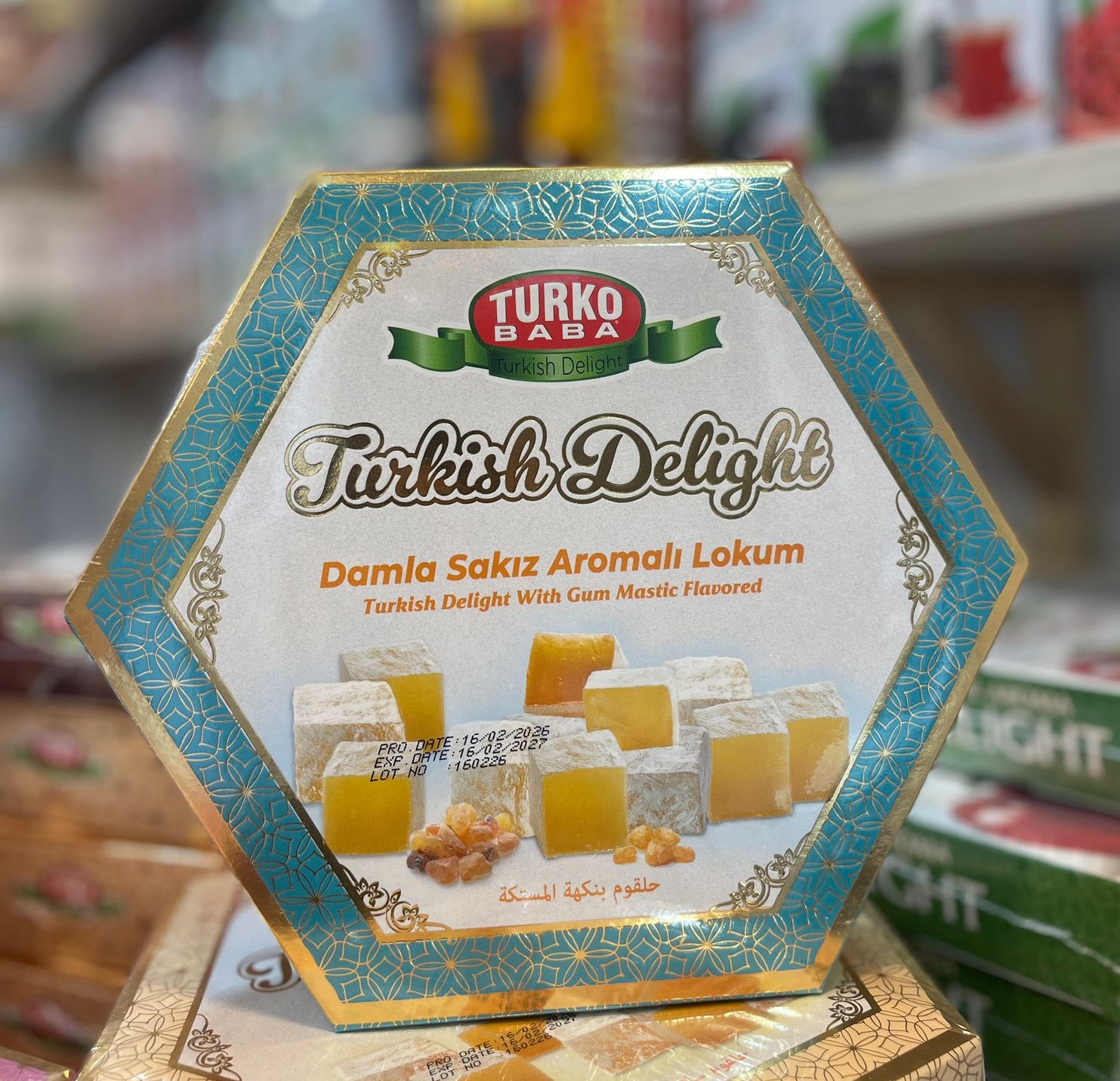 Turkish Delights with Gum Mastic Flavour